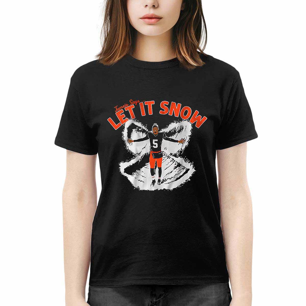 Jameis Winston Let It Snow Shirt Jameis Winston Let It Snow Shirt