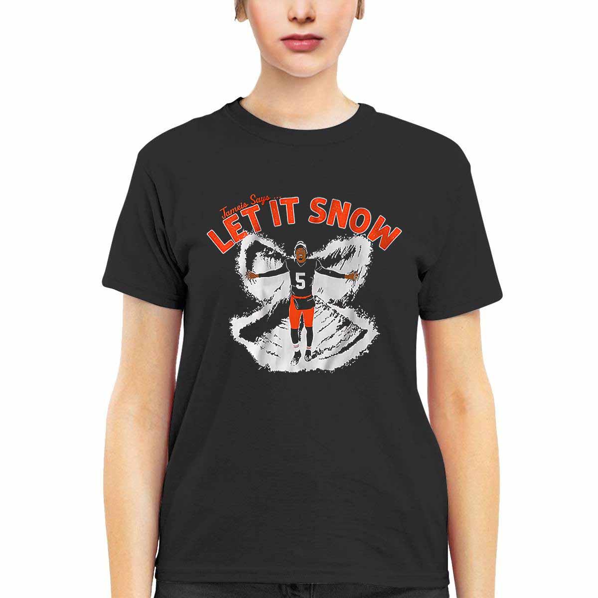 Jameis Winston Let It Snow Shirt Jameis Winston Let It Snow Shirt
