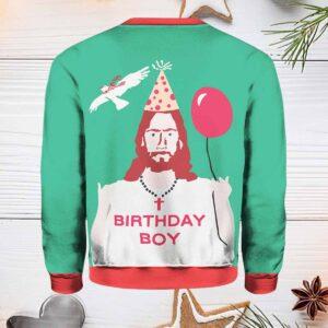 Jesus Birthday Boy Christmas Sweater