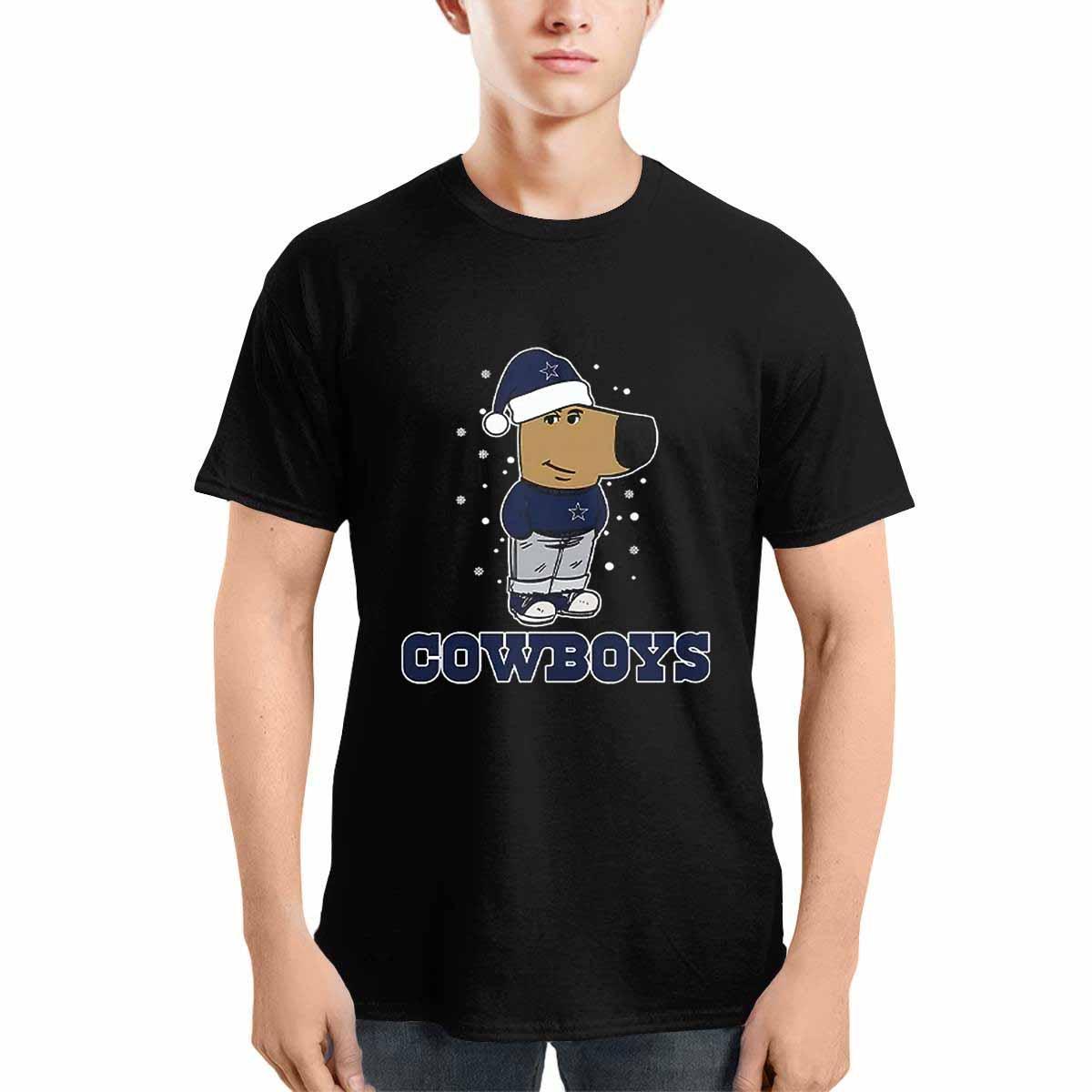 Just A Chill Guy Chill With Cowboys Christmas Shirt Just A Chill Guy Chill With Cowboys Christmas Shirt