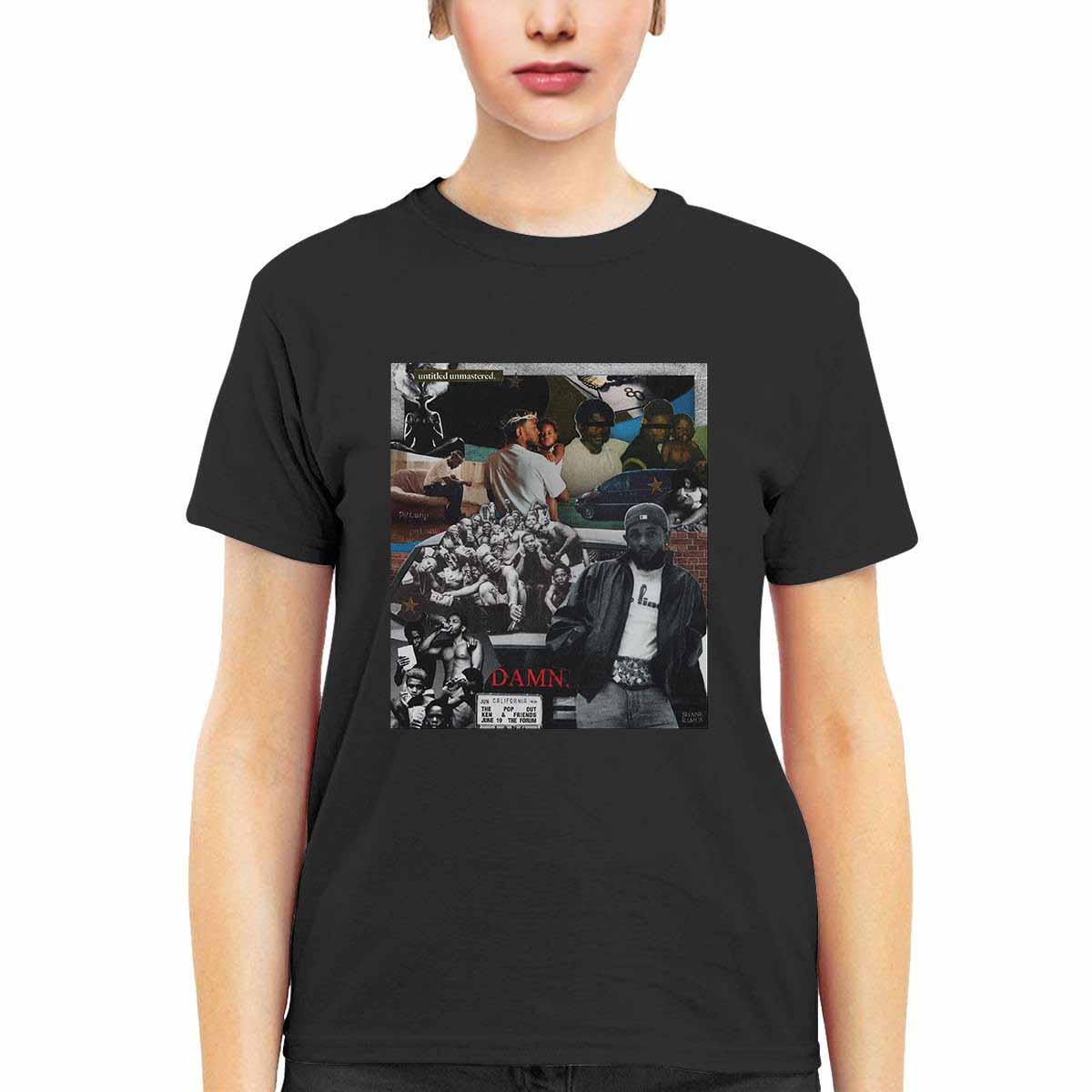 Kendrick Lamar Albums Collage Shirt Kendrick Lamar Albums Collage Shirt
