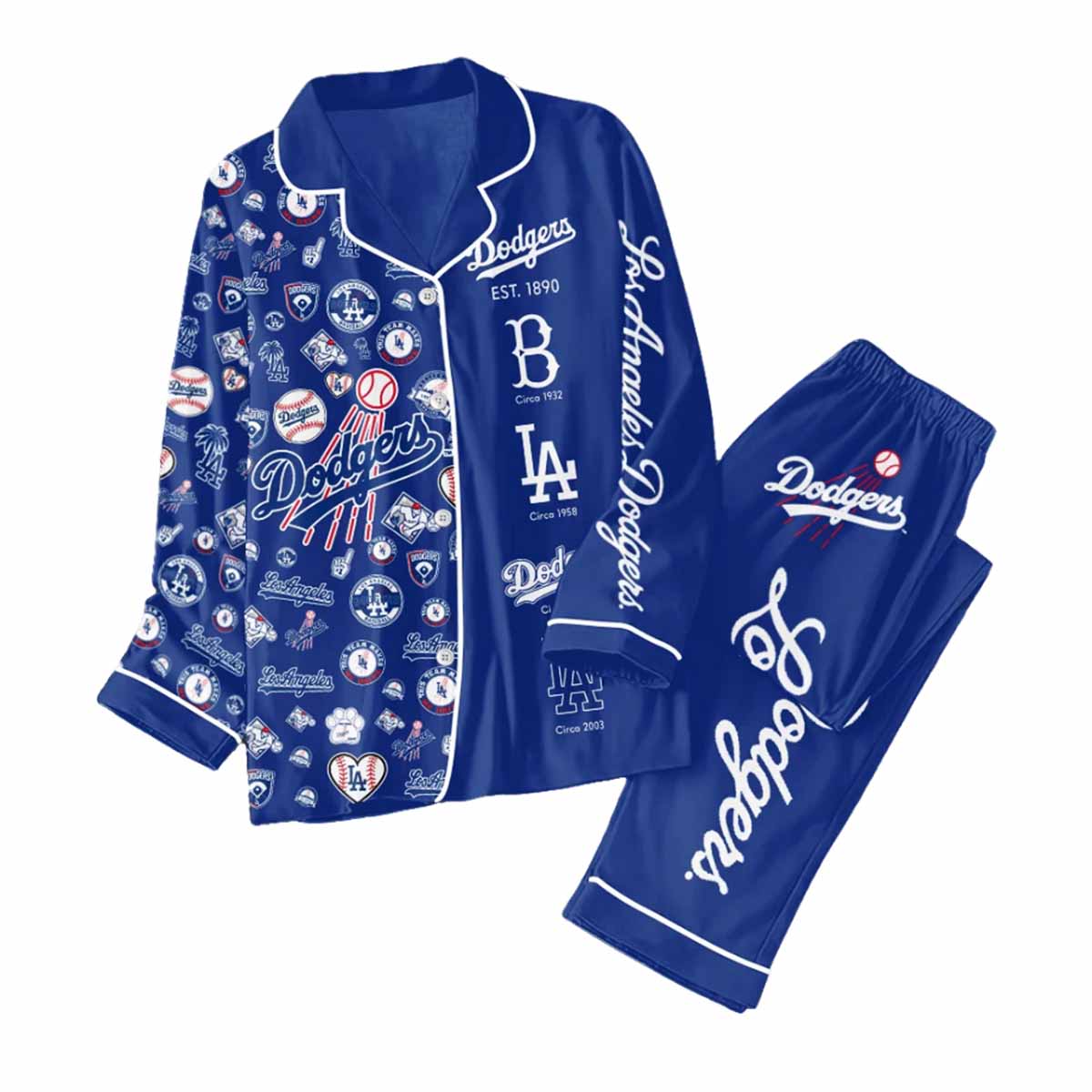 LA Dodgers Champs 2024 Pajama Set LA Dodgers Champs 2024 Pajama Set