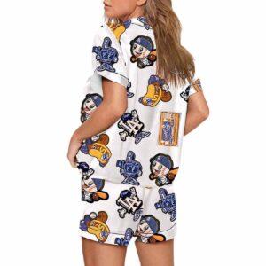 LA Dodgers Hotdog Baseball Pajama Set 1 LA Dodgers Hotdog Baseball Pajama Set