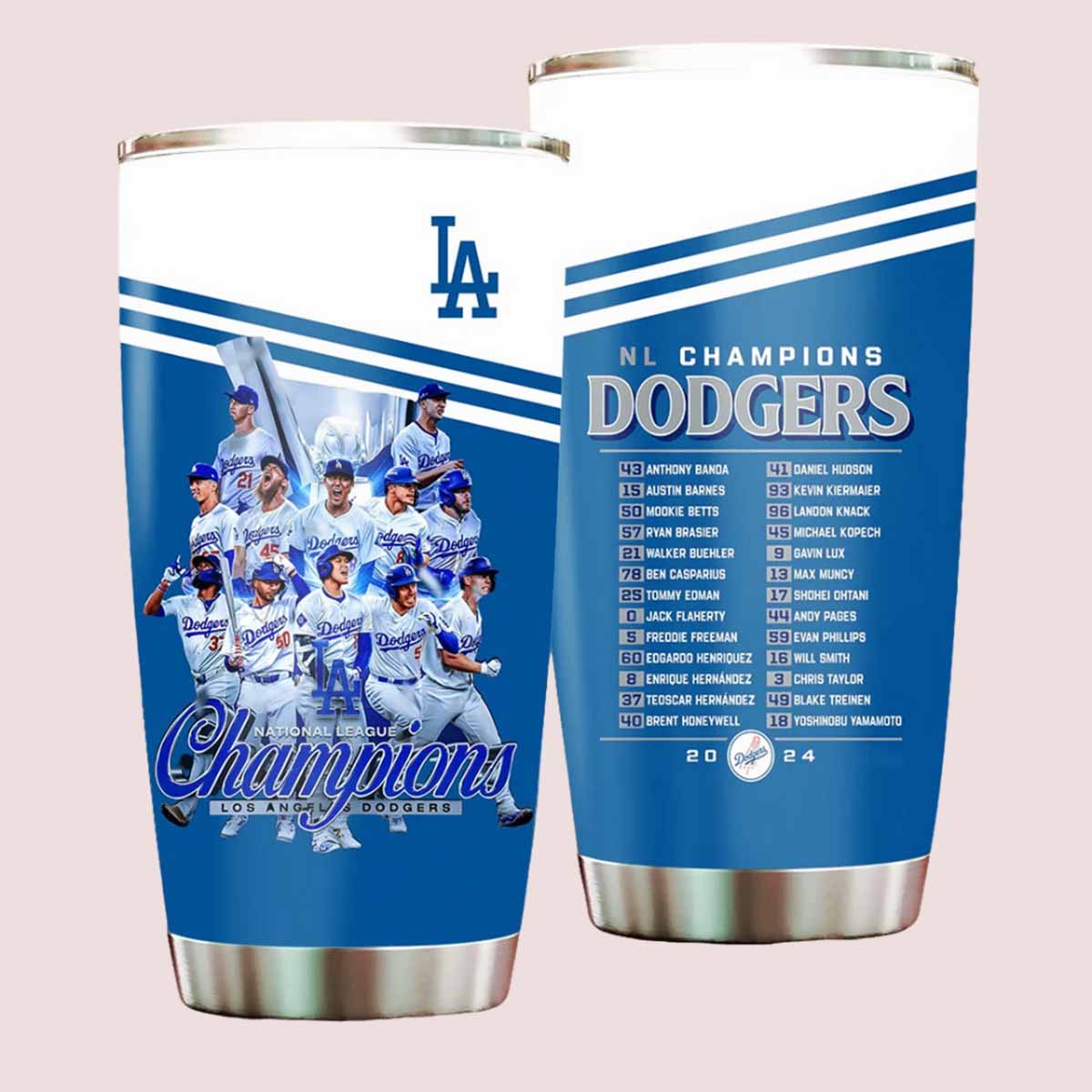 La Dodgers World Seires 2024 Tumbler La Dodgers World Series 2024 Tumbler