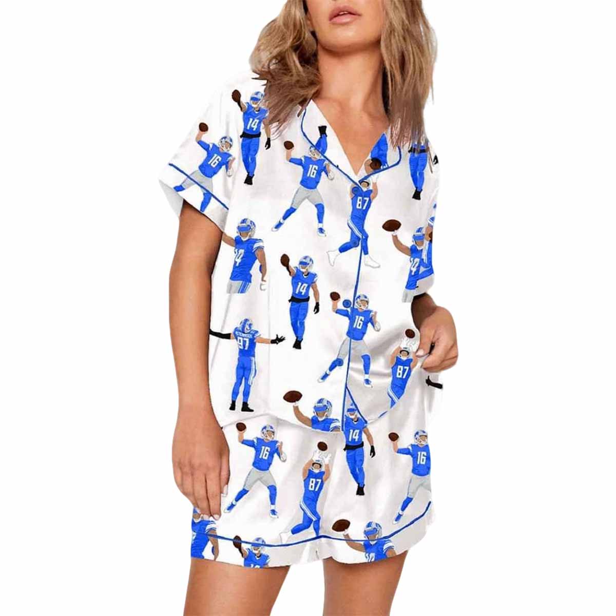 Lion Football Pajama Set Lion Football Pajama Set