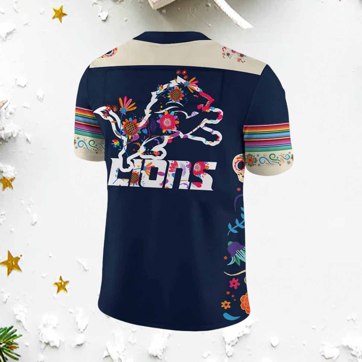 Lions 2024 Dia De Los Muertos Jersey Lions 2024 Dia De Los Muertos Jersey