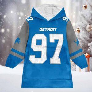 Lions Football Hoodie Blanket