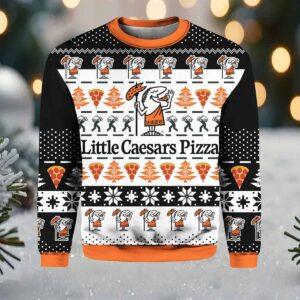 Little Caesars Pizza Ugly Christmas Sweater
