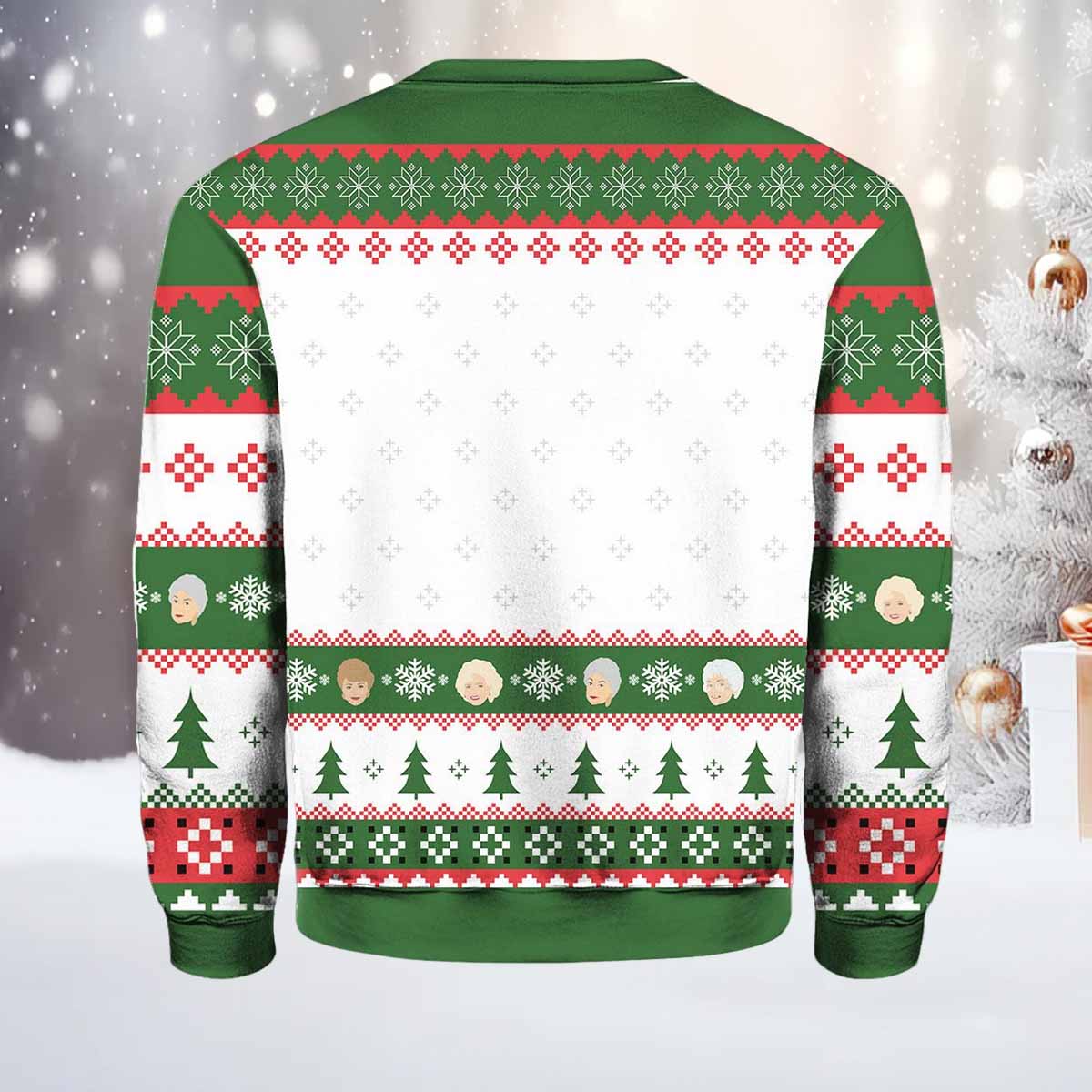 May All Your Christmases Bea White The Golden Girls Ugly Christmas Sweater May All Your Christmases Bea White The Golden Girls Ugly Christmas Sweater