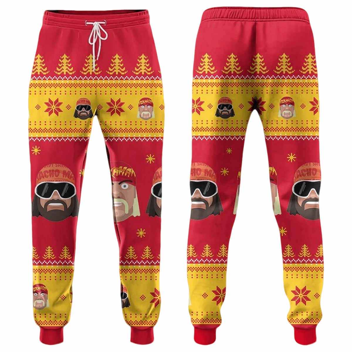 Mega Powers Macho Man and Hulk Hogan Sweatpants Mega Powers Macho Man and Hulk Hogan Sweatpants