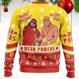Mega Powers Macho Man and Hulk Hogan Ugly Christmas Sweater 1 Mega Powers Macho Man and Hulk Hogan Ugly Christmas Sweater