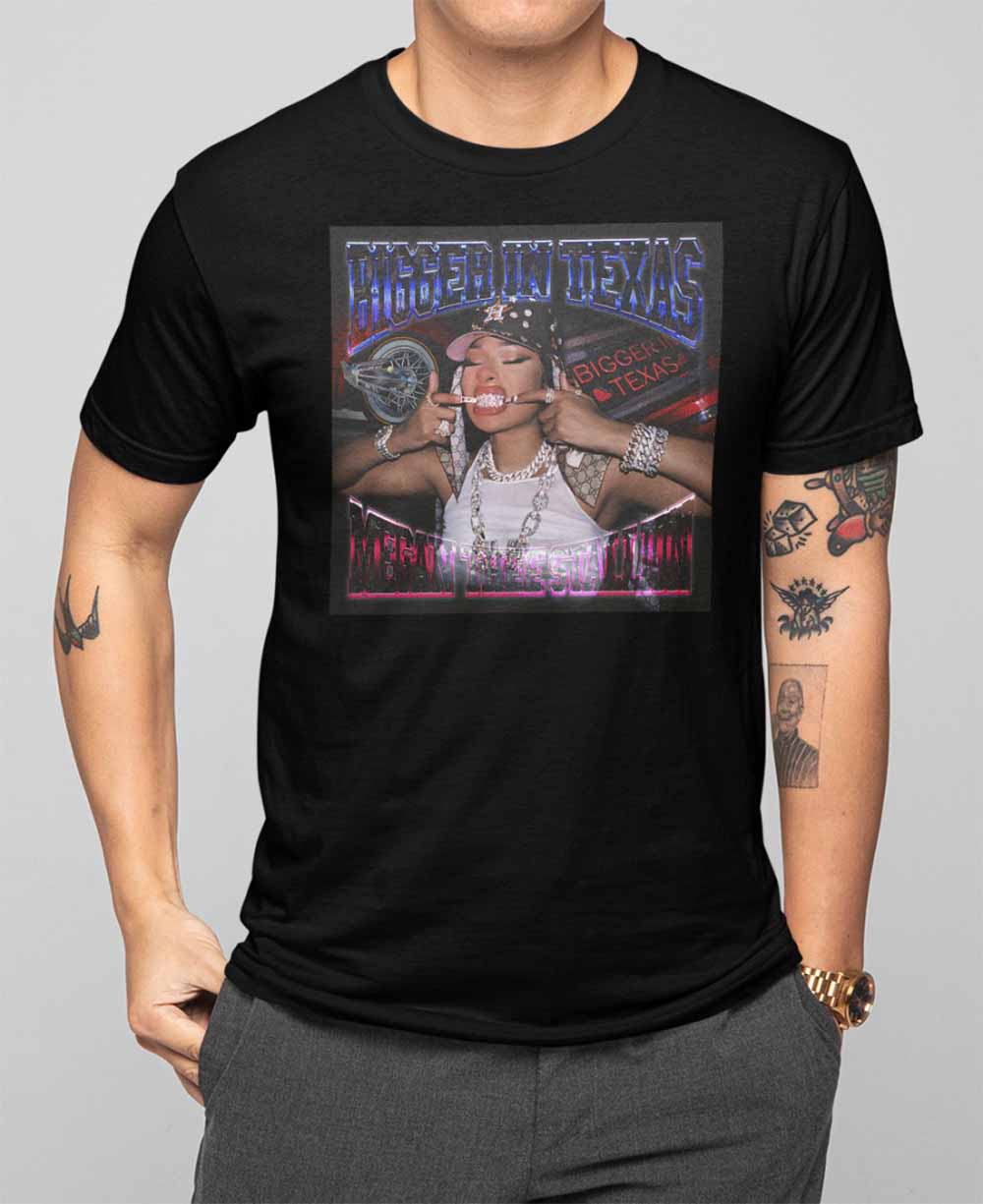 Megan Thee Stallion’s Bigger In Texas Shirt Megan Thee Stallion’s Bigger In Texas Shirt