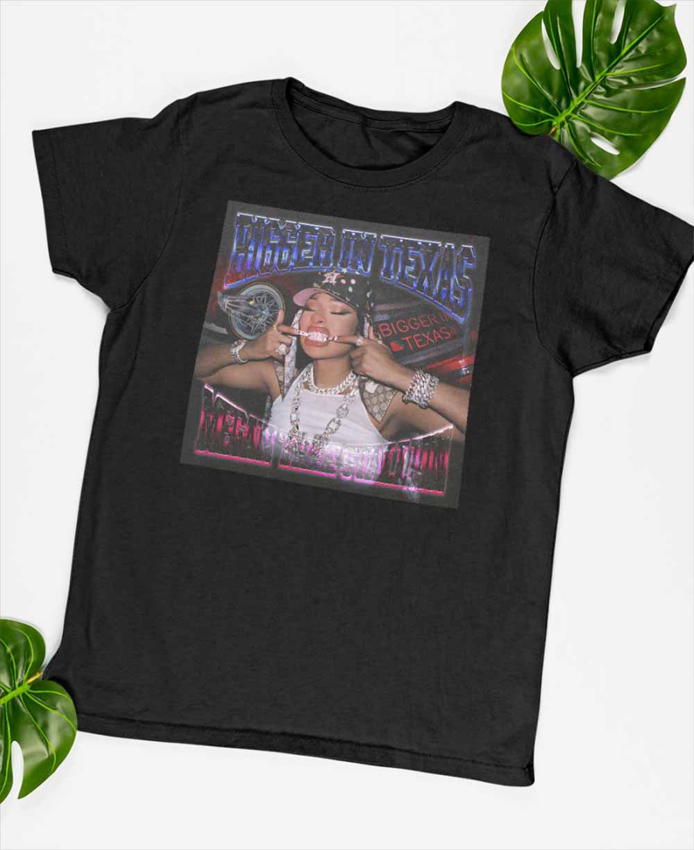 Megan Thee Stallion’s Bigger In Texas Shirt Megan Thee Stallion’s Bigger In Texas Shirt