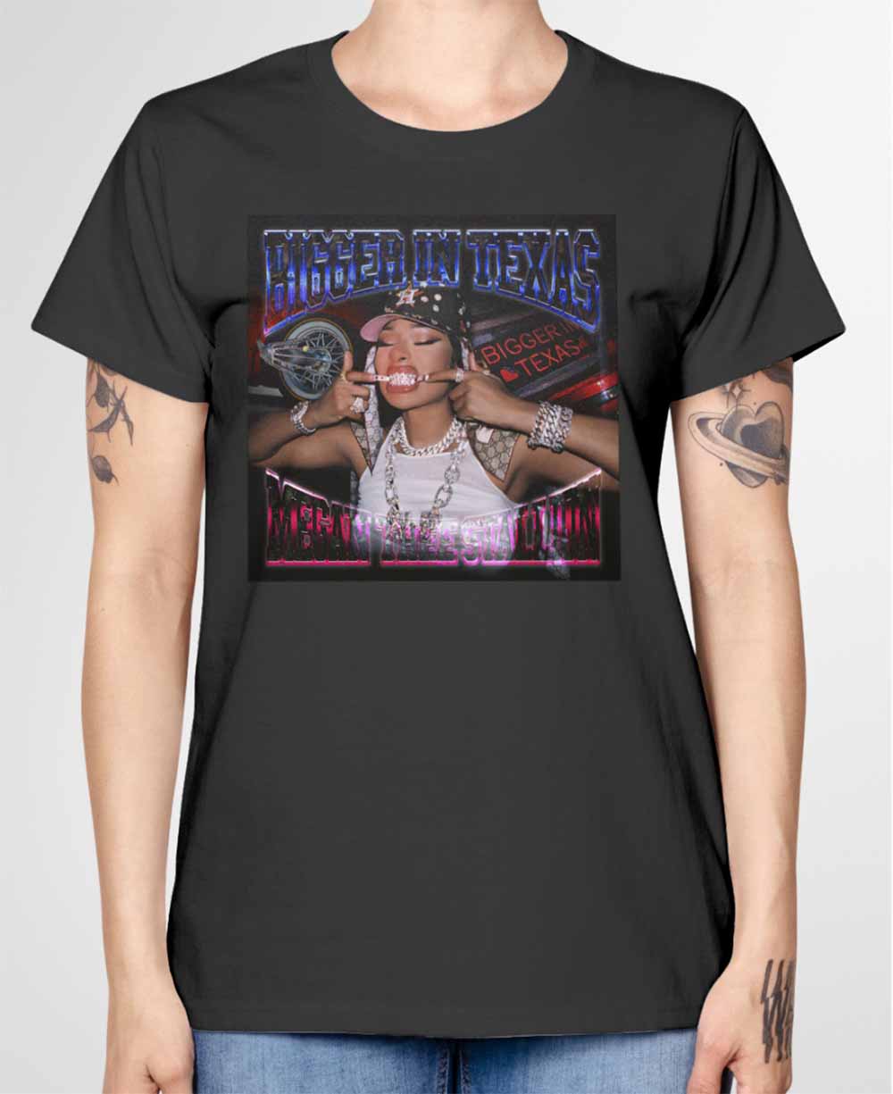 Megan Thee Stallion’s Bigger In Texas Shirt Megan Thee Stallion’s Bigger In Texas Shirt