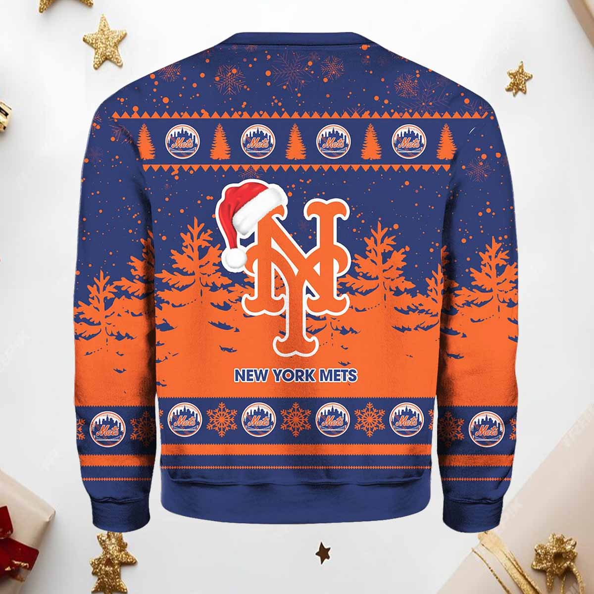 Mets Special Christmas Ugly Christmas Sweater Mets Special Christmas Ugly Christmas Sweater