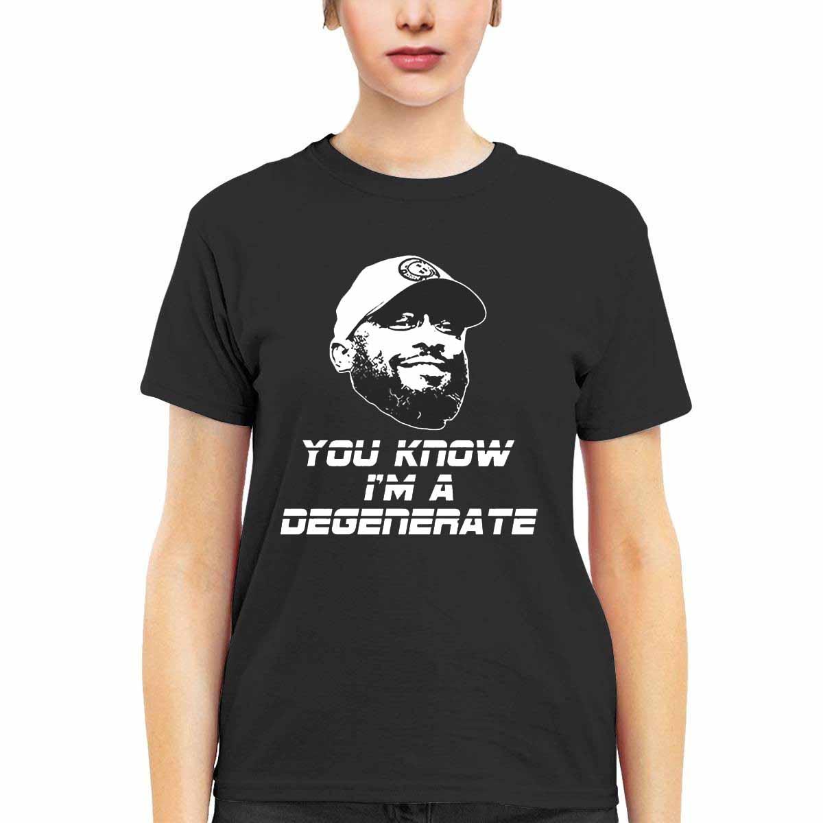 Mike Tomlin You Know I'm A Degenerate Shirt Mike Tomlin You Know I'm A Degenerate Shirt