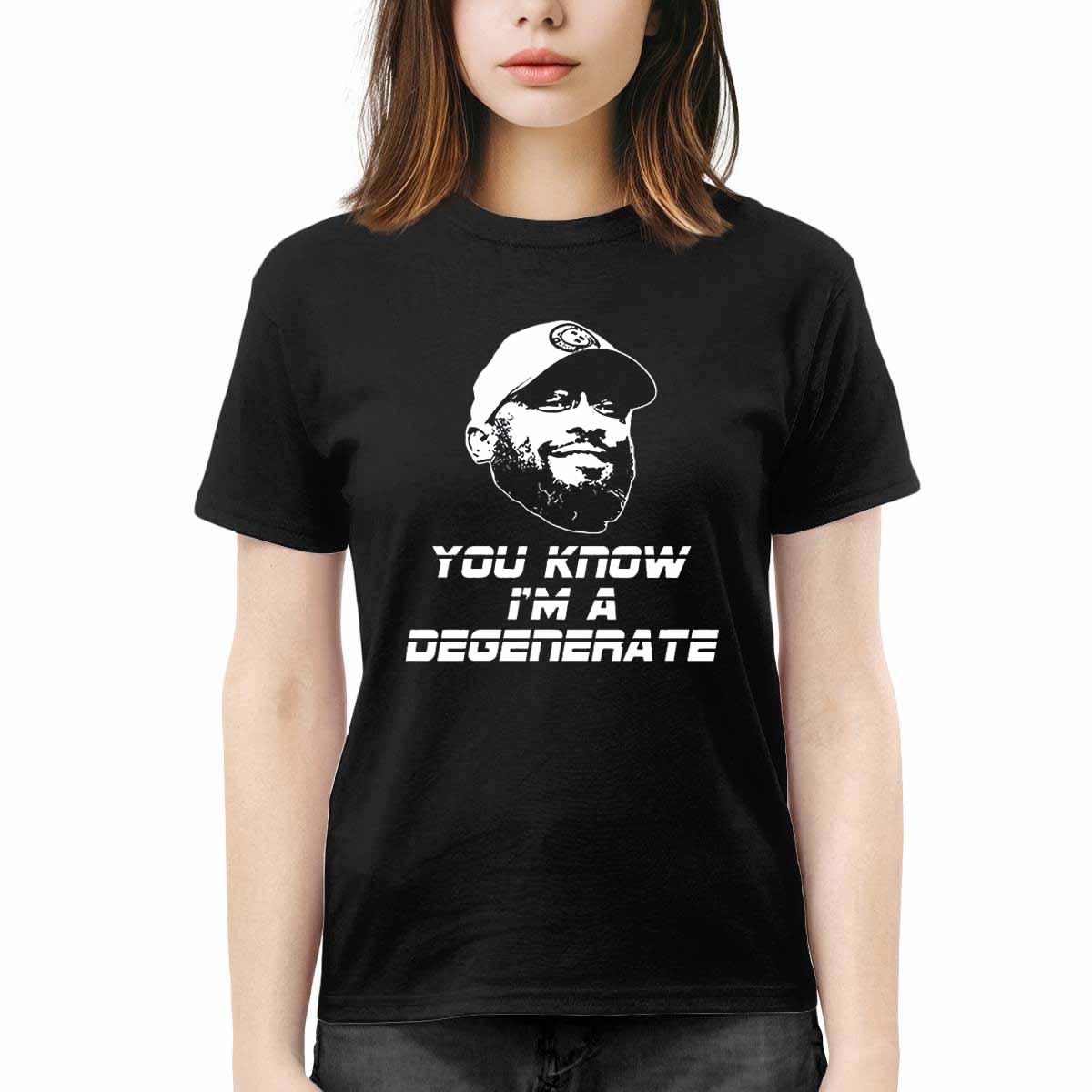 Mike Tomlin You Know I’m A Degenerate Shirt Mike Tomlin You Know I’m A Degenerate Shirt