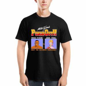Mike Tyson Vs Jake Paul Punch Out Meet The Ultimate Challenge Shirt