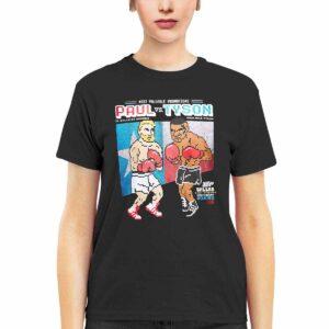 Mike Tyson vs Jake Paul Boxing Shirt