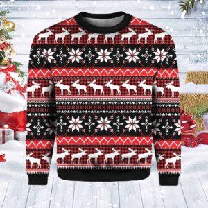 Moose Christmas Party Ugly Christmas Sweater Moose Christmas Party Ugly Christmas Sweater