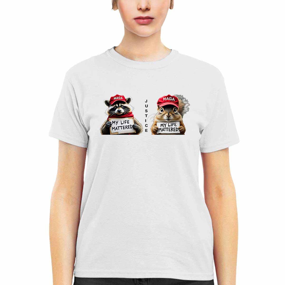 My Life Mattered Squirrel Peanut and Fred Shirt My Life Mattered Squirrel Peanut and Fred Shirt