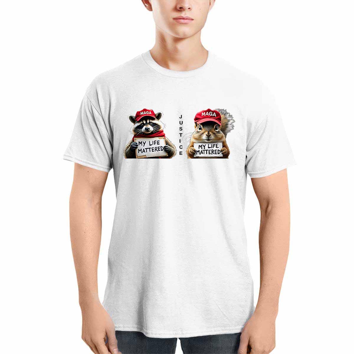 My Life Mattered Squirrel Peanut and Fred Shirt My Life Mattered Squirrel Peanut and Fred Shirt