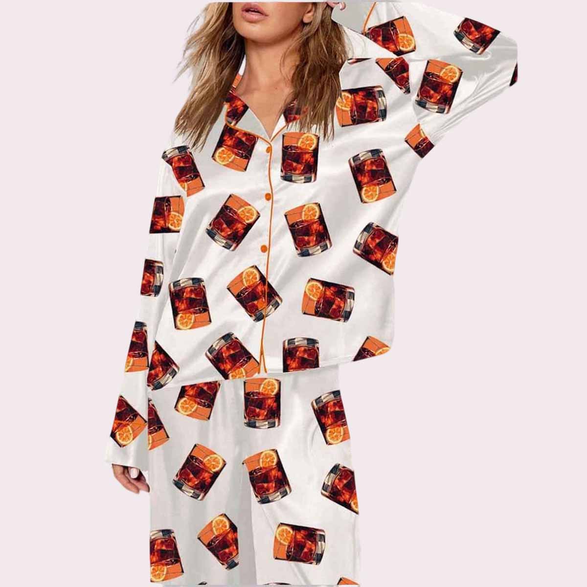 Negroni Cocktail Pajama Set Negroni Cocktail Pajama Set