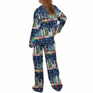New York City Christmas Pajama Set 1 New York City Christmas Pajama Set