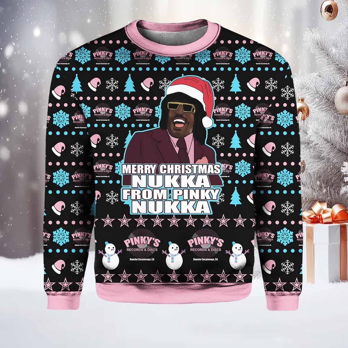 Next Friday Merry Christmas Nukka Ugly Sweater Next Friday Merry Christmas Nukka Ugly Sweater