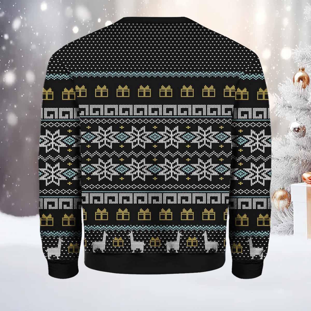 No Touchy My Presents The Emperors New Groove Ugly Christmas Sweater No Touchy My Presents The Emperors New Groove Ugly Christmas Sweater