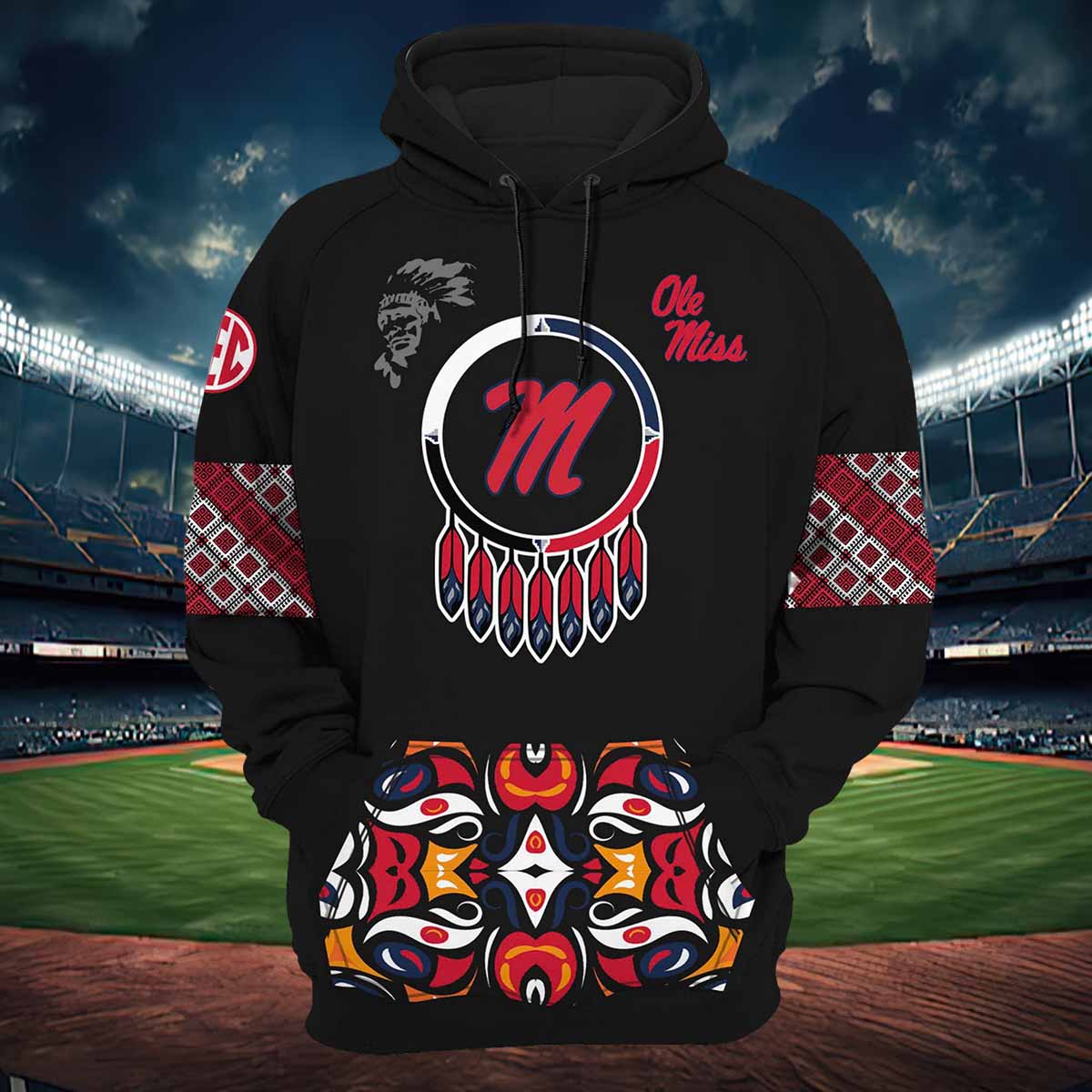 Ole Miss Native American Heritage Month Hoodie Ole Miss Native American Heritage Month Hoodie