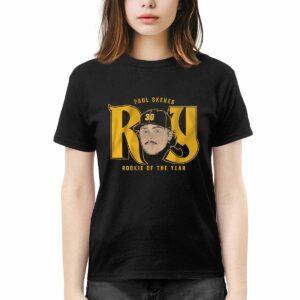 Paul Skenes Rookie Of The Year Shirt