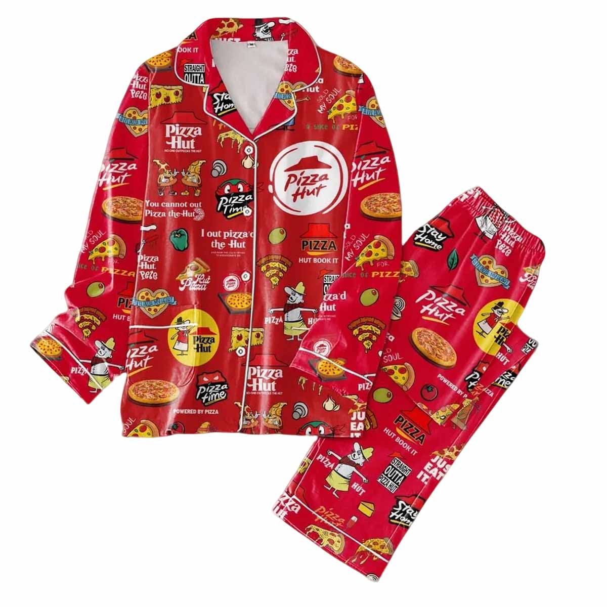 Pizza Hut Pajamas Set Pizza Hut Pajamas Set
