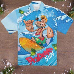 Popeye The Sailor Commemorative Hawaiian Shirt