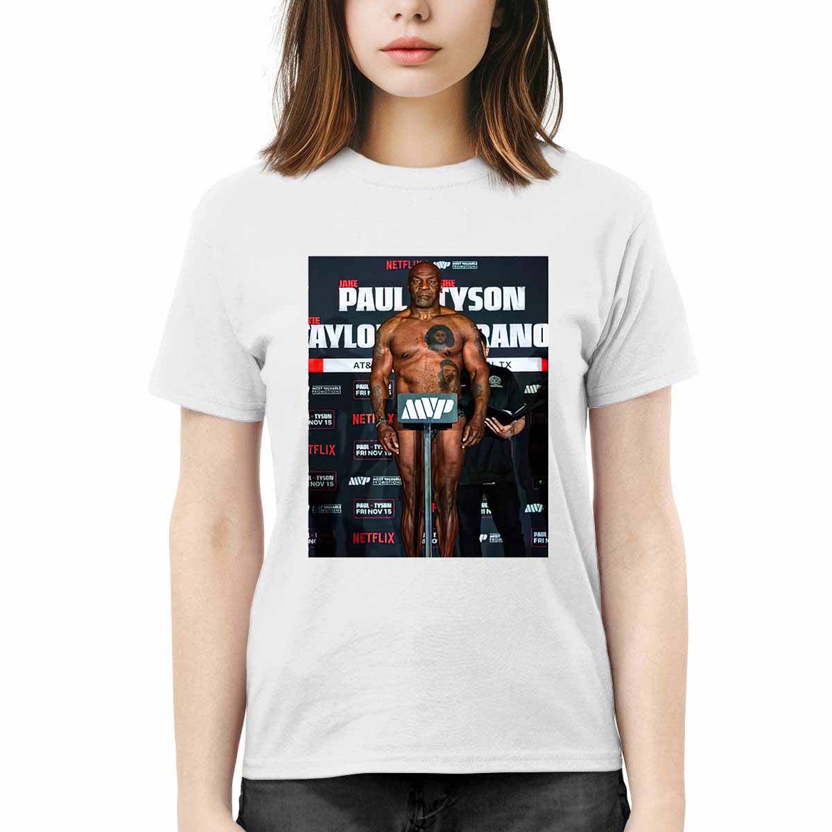Poster Jake Paul Vs Iron Mike Tyson Shirt Poster Jake Paul Vs Iron Mike Tyson Shirt