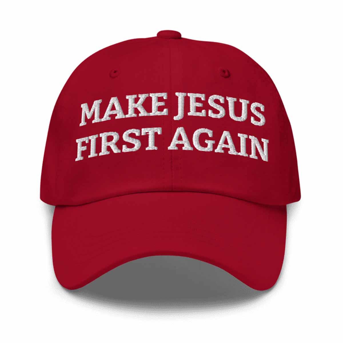 Russell Make Jesus First Again Hat, Cap Russell Make Jesus First Again Hat, Cap