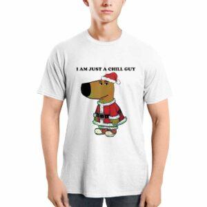 Santa Chill Guy I Am Just A Chill Guy Shirt