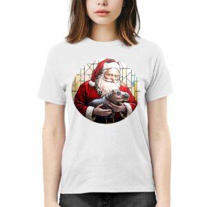 Santa Claus Moo Deng Shirt