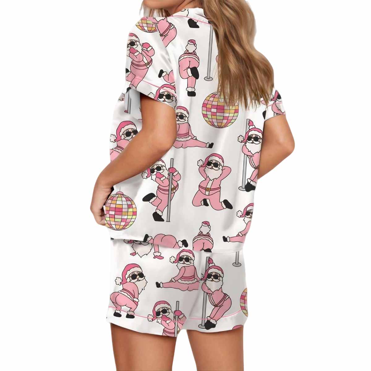 Santa Do Exercise Christmas Pajama Set Santa Do Exercise Christmas Pajama Set