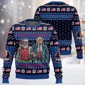 Santa’s Favorite President Trump Christmas Ugly Sweater Santa’s Favorite President Trump Christmas Ugly Sweater