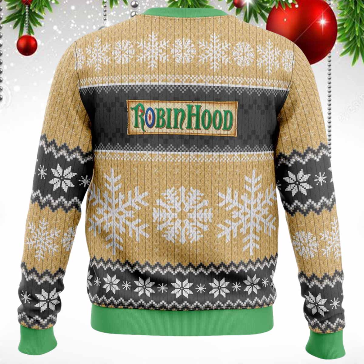 Share Your Blessings Robin Hood Ugly Christmas Sweater Share Your Blessings Robin Hood Ugly Christmas Sweater