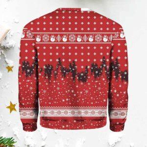 Snowman How Snowflakes Are Really Made Ugly Christmas Sweater 1 Snowman How Snowflakes Are Really Made Ugly Christmas Sweater