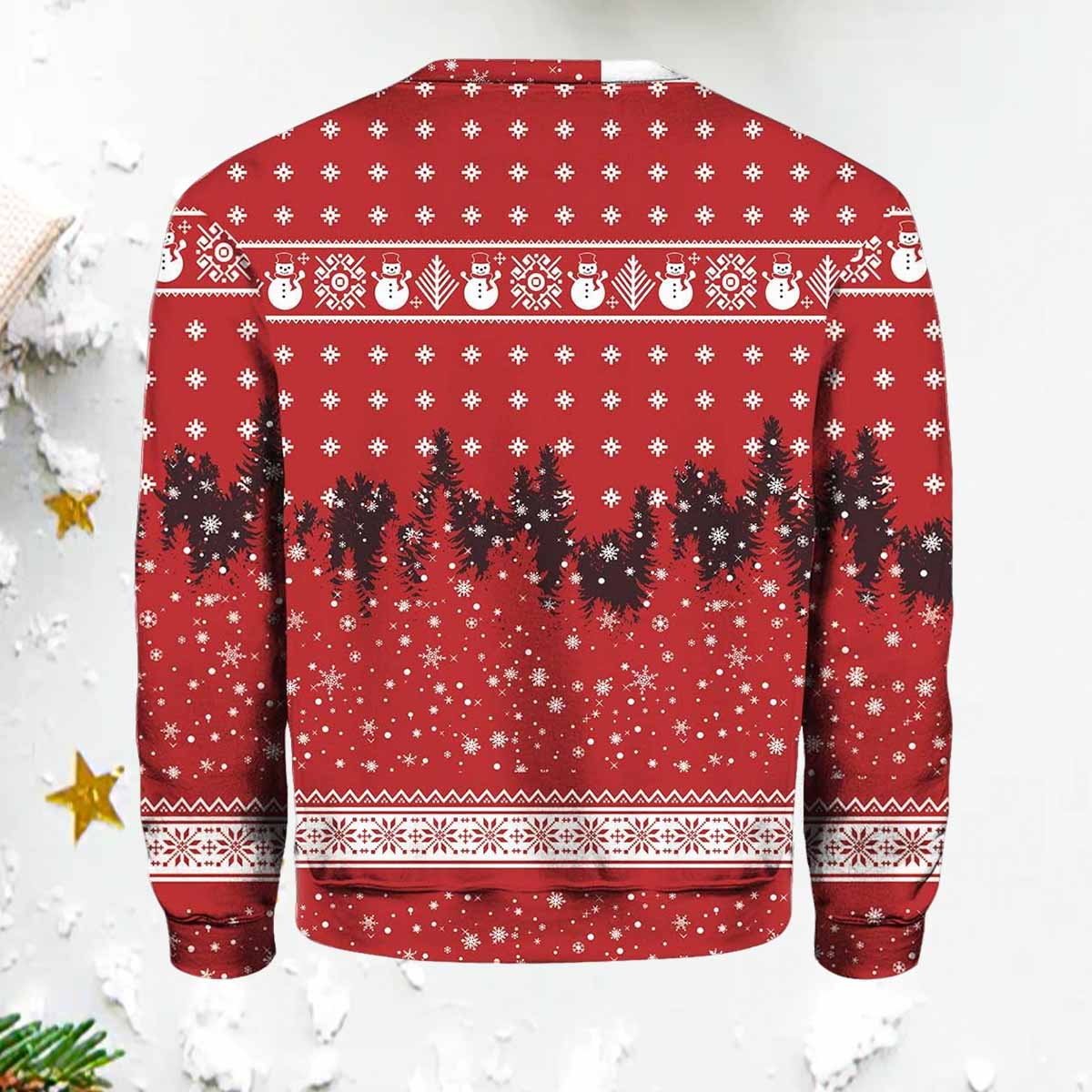 Snowman How Snowflakes Are Really Made Ugly Christmas Sweater Snowman How Snowflakes Are Really Made Ugly Christmas Sweater