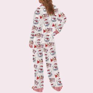 Snowman Merry Christmas Pajama Set 1 Snowman Merry Christmas Pajama Set