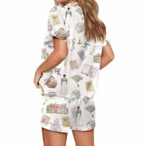 Society Of Obstinate Headstrong Girls Satin Pajama Set
