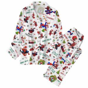 Spider-Man Jingle Bells Christmas Pajama Set 1 Spider Man Jingle Bells Christmas Pajama Set