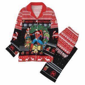Spider-Man Merry Christmas Pajamas Set 1 Spider Man Merry Christmas Pajamas Set
