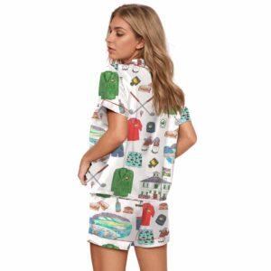Sports Life Diary Graphic Pajama Set 1 Sports Life Diary Graphic Pajama Set