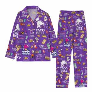 Taco Bell Wine Pajama Set