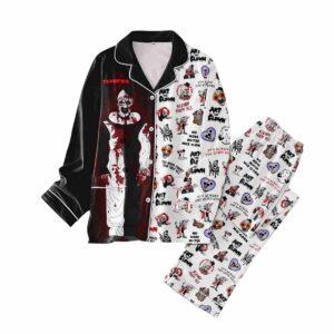 Terrifier 3 Art The Clown Sleigh Them All Pajama Set